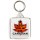 Keep Calm I'm Canadian - Square Keyring