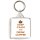 Keep Calm and Drink Coffee - Square Keyring