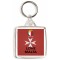 Love Malta - Square Keyring