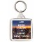 Keep Calm and Love New York - Square Keyring