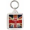 Keep Calm the Sappers are Here - Square Keyring