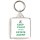Keep Calm I'm an Estate Agent - Square Keyring
