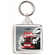 Keep Calm I'm a Taxi Driver - Square Keyring