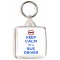 Keep Calm I'm a Bus Driver - Square Keyring