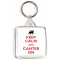 Keep Calm and Canter On - Square Keyring