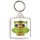 Keep Calm and Like Owls - Square Keyring