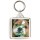 Keep Calm and Love Bulldogs - Square Keyring