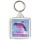Keep Calm and Love Dolphins - Square Keyring