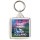 Keep Calm and Love Iceland - Square Keyring