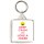 Keep Calm and Love a Joker - Square Keyring