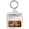 Keep Calm and Love New York - Square Keyring