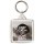 Keep Calm and Love Rats - Square Keyring