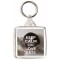 Keep Calm and Love Rats - Square Keyring
