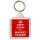 Keep Calm I'm a Market Trader - Square Keyring