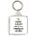 Keep Calm and Play a French Horn - Square Keyring