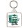 Keep Calm and Play Video Games - Square Keyring