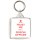 Trust Me I'm a Prison Officer - Square Keyring