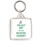 Trust Me I'm an Estate Agent - Square Keyring
