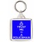 Trust Me I'm a Policeman - Square Keyring
