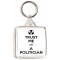 Trust Me I'm a Politician - Square Keyring