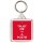 Trust Me I'm a Postie - Square Keyring