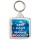 Keep Calm I'm a Marine Biologist - Square Keyring