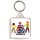 Keep Calm I'm a Social Worker - Square Keyring