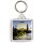 Keep Calm and Love London - Square Keyring