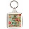 Keep Calm and Stay Classy - Square Keyring