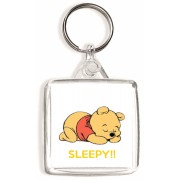Sleepy!! - Square Keyring