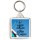 Keep Calm and Love Archery - Square Keyring