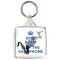 Keep Calm and Play the Saxophone - Square Keyring