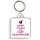 Keep Calm and Play Saxophone - Square Keyring