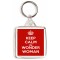 Keep Calm I'm Wonder Woman - Square Keyring