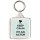 Keep Calm I'm an Actor - Square Keyring