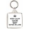 Keep Calm You're Britain's Best Sister-in-Law - Square Keyring