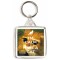 I'm Calm I Have a Cat - Square Keyring