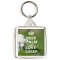 Keep Calm and Love Sheep - Square Keyring