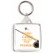 Keep Calm and Love Fly Fishing - Square Keyring