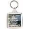 Keep Calm and Love Wombats - Square Keyring