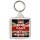 Keep Calm I'm a Key Worker - Square Keyring