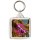 Keep Calm and Play the Harp - Square Keyring