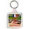 Keep Calm and Play Petanque - Square Keyring