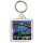 Keep Calm and Love Newcastle - Square Keyring