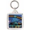 Keep Calm and Love Newcastle - Square Keyring