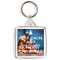 Keep Calm and Have Yourself a Merry Christmas - Square Keyring
