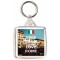 Keep Calm and Love Rome - Square Keyring