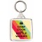 Chief Cook and Bottle Washer - Square Keyring