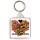 Keep Calm and Love Jelly Beans - Square Keyring