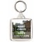 Keep Calm and Love Croydon - Square Keyring